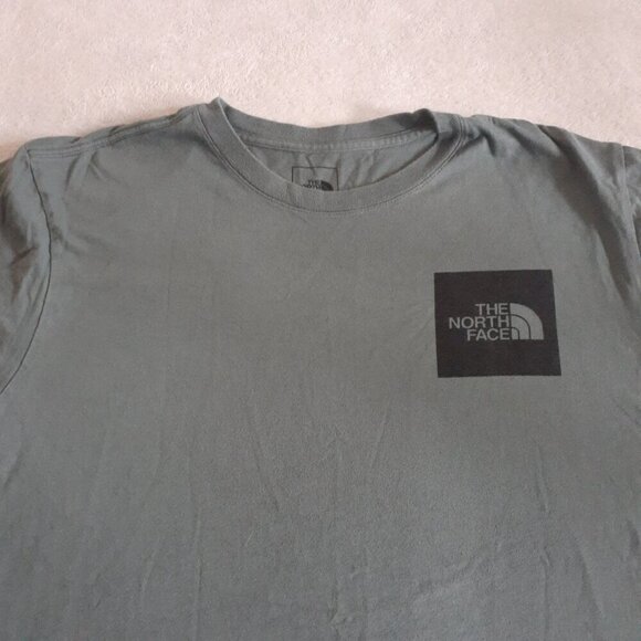 The North Face Men's XXL Spruce Green Cotton T-Shirt - Picture 3 of 11
